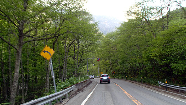 国道１５８号線